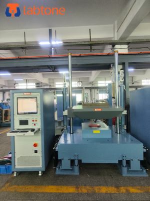 Maszyna do testów wstrząsowych z obciążeniem 500 kg i szerokim zakresem testów półsinusoidalnych, zgodna z normą DEF STD 07-55