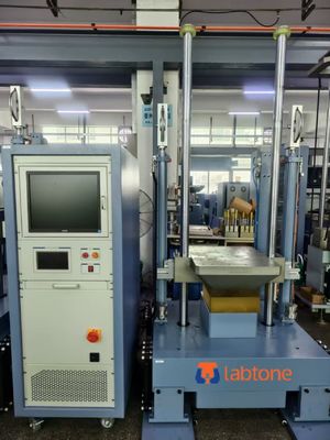 System testów wstrząsowych mechanicznych SKT50, udźwig 50 kg, wykonuje półsinus 100g 11ms