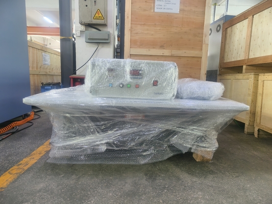 Maszyna do testowania wibracji w transporcie w zakresie symulacji ładunku użytecznego o masie 200 kg spełnia wymagania ISTA ASTM