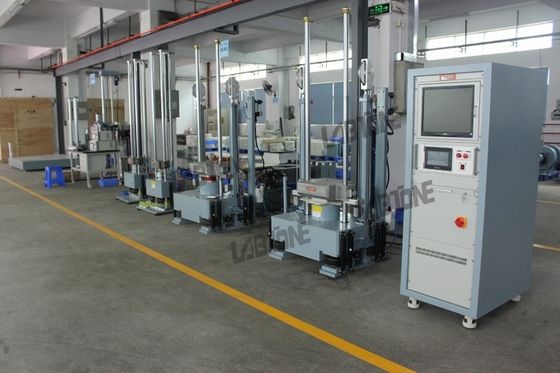 System badań wstrząsowych o rozmiarach stołu od 200x250 mm do 200x200 cm nadający się do testowania różnych próbek o masie do 1000 kg